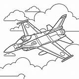 Fighter Jet Free Printable coloring Page  Download Print Or Color sketch template