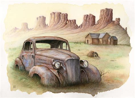 RUSTY CAR on Behance