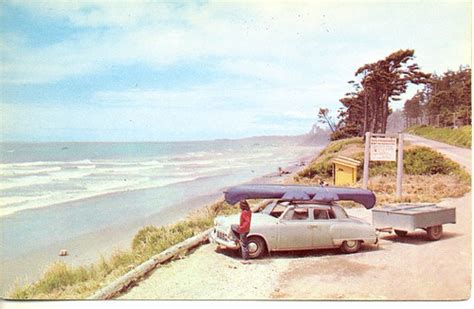 Kalalock WA Circa 1940s Pacific Ocean Coastal Highway Turn… | Flickr