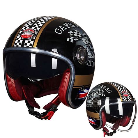 Old School Motorcycle Helmets - Cafe Racer Garage