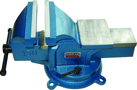 Bench Vise With Swivel Base & Anvil – RODACTOOLS