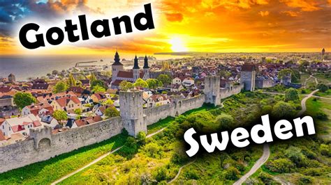 Gotland island, Sweden - travel guide with history and natural attractions - YouTube