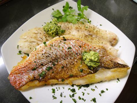 Sauteed red snapper with cilantro, lime and ginger butter | My favorite food, Favorite recipes ...