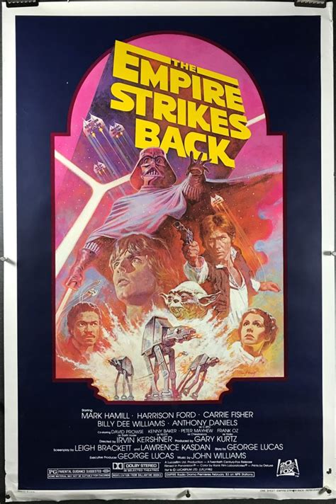 EMPIRE STRIKES BACK, Original Rolled Vintage Movie Poster 1982 Re-Release - Original Vintage ...