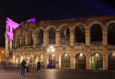 Roman Arena, Verona editorial stock photo. Image of roman - 91116928