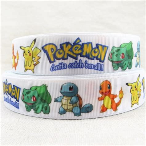 Pokemon Ribbon 1 & 5/8 High Quality Grosgrain - Etsy