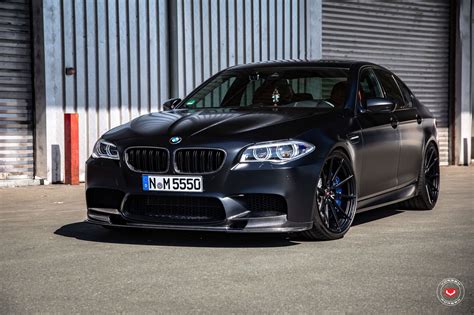 BMW M5 F10 Black Vossen M-X2 Wheel | Wheel Front