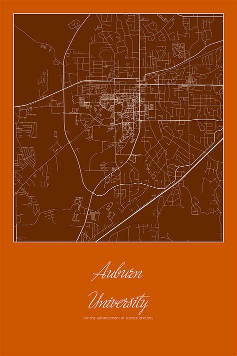 Auburn Street Map - Auburn University Auburn University Historic ...