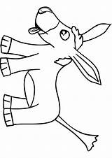 Donkey Free coloring page sketch template