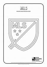 Cool Coloring Pages MLS soccer Clubs logos coloring  sketch template