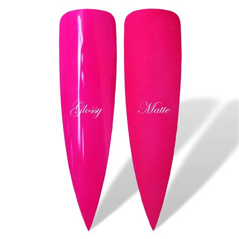 Hot Pink Gel Nail Polish - Hema Free - UV/LED- Australia - Diamonds & Gloss Australia