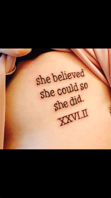 She believed she could do she did 26.2 marathon tattoo | Marathon tattoo, Tattoos, Running tattoo