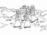 Free Ark Of The Covenant Coloring Pages sketch template