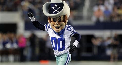Dallas Cowboys "Rowdy"Wins Favorite Mascot of The Year - Lynne Haze