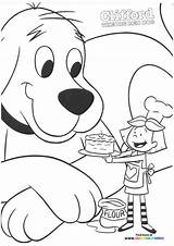 Clifford the Big Red Dog  Coloring Pages For Kids Free And Easy sketch template