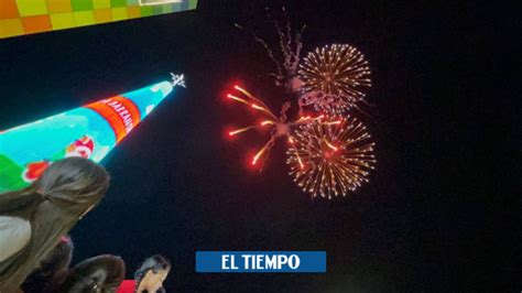 The biggest Christmas tree in Colombia turned on its lights | Gadgetonus