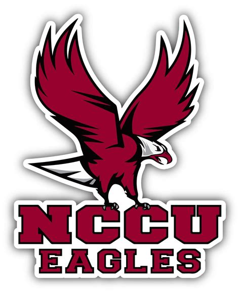 NCCU Eagles University College NCAA Logo Vinyl Decals Sticker For Car ...