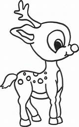 Free Printable Reindeer Coloring Pages For Kids sketch template