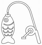 Fishing Pole coloring Page  Free Printable Coloring Pages sketch template
