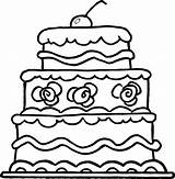 Cake coloring pages To Download And Print For Free sketch template
