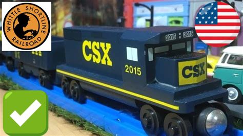 csx transportation Whittle Shortline Railroad wooden toy trains with rmz city diorama (03953 ...