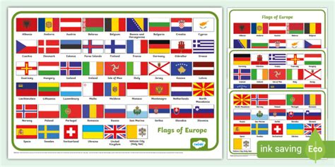 Flags Of European Countries