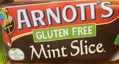 Arnott’s Mint Slice – Gluten Free Products of Australia