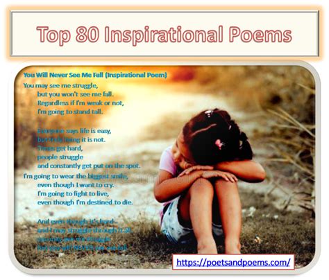 INSPIRATIONAL POEMS in 2020 | Inspirational poems, Poems, Motivational poems for success