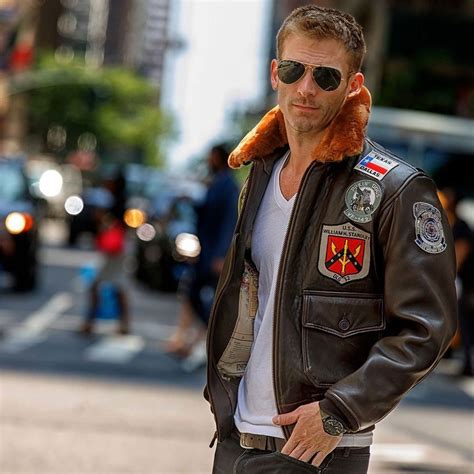 The G-1 jacket worn by the Navy’s legendary Top Gun pilots carries with it a sense of pride and ...