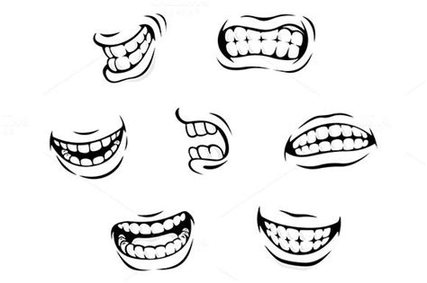 Cartoon expressions | Cartoon expression, Cartoon mouths, Angry cartoon