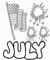 Printable July 4Th Coloring Pages sketch template