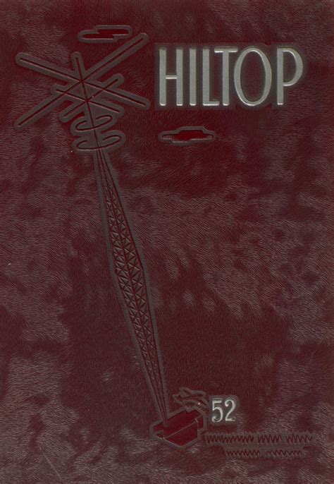 1952 yearbook from Hillsboro High School from Hillsboro, Illinois for sale