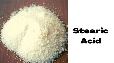 What Is Stearic Acid: All You Need To Know