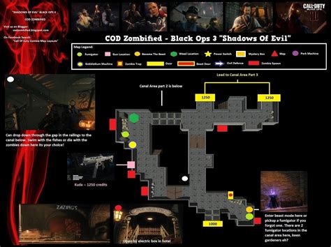 Zombified - Call Of Duty Zombie Map Layouts, Secrets, Easter Eggs and Walkthrough Guides ...