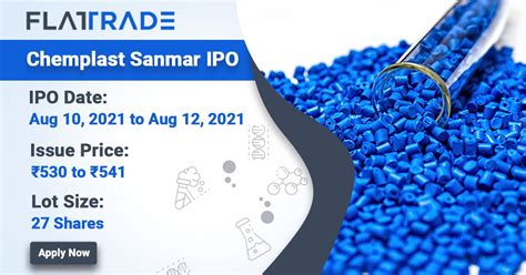 Chemplast Sanmar Ltd IPO - Flattrade Kosh