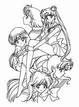 Sailor Moon Printable Coloring Pages sketch template
