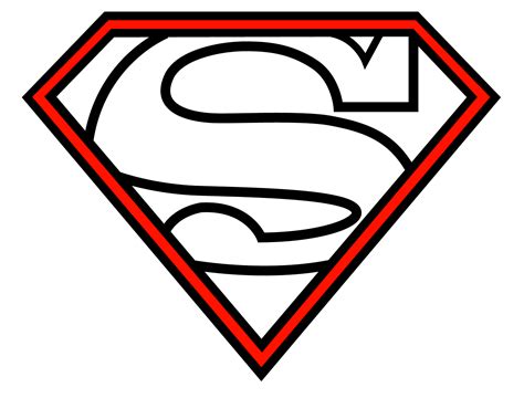 How To Draw The Superman Logo | Easy drawings, Superman drawing, Superman logo