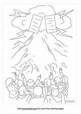 Free Israelites Camped Agt Mount Sinai Coloring Page  sketch template
