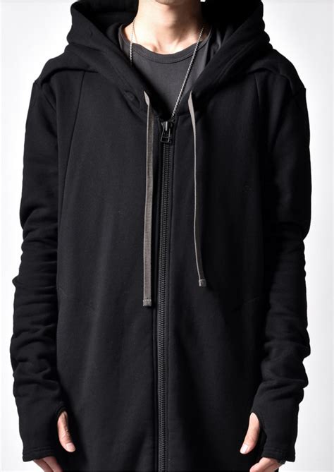 DarkShadow Long Oversized Full-zip Hoodie – Ofelya Boutique