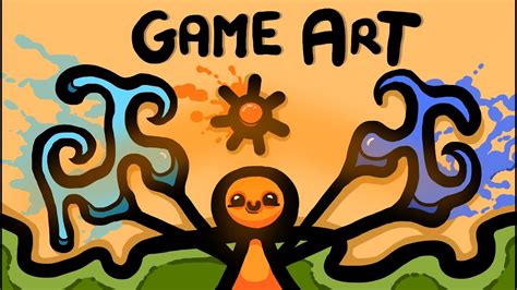 HOW TO GET STARTED MAKING GAME ART ! - YouTube