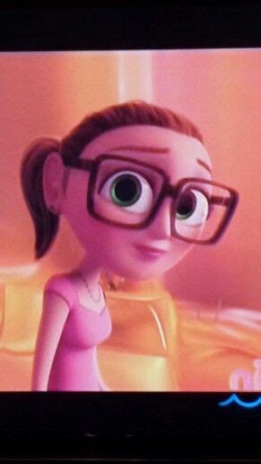 Cloudy with a chance of meatballs. Glasses. Book worm. Sam Sparks. Animation, Film, Profil