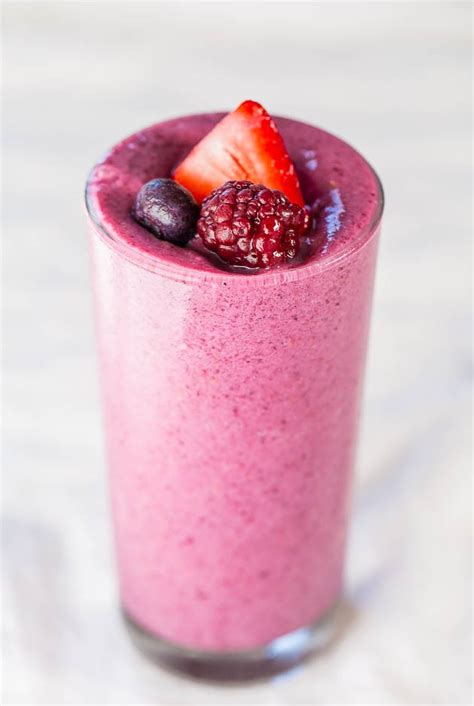 Fruit and Yogurt Smoothie - Averie Cooks