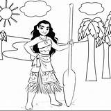 Cute Chibi Princess Moana Coloring Page Mitraland sketch template