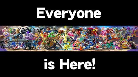 Super Smash Bros. Ultimate - Everyone is here! All characters | Perfect Meme Video Clip