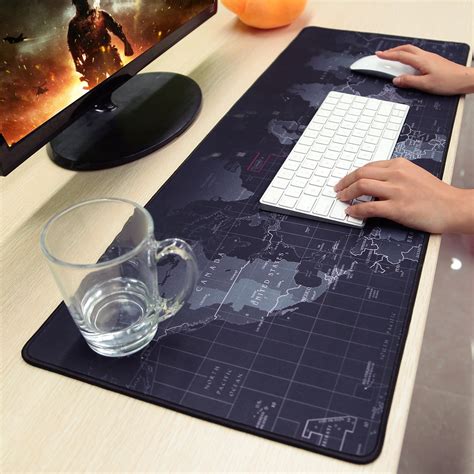 iMountek Large Gaming Mouse Pad Non-Slip Rubber Base Mousepad Durable Stitched Edges Smooth ...