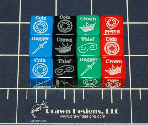 Prawn Designs, Custom Dice