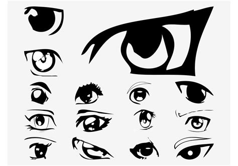 Vector Anime Eyes | Tattoo Eye | Pinterest | Anime eyes, Vector art and Anime