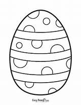 Easter Egg Coloring Pages – 30 Printable  Easy Peasy sketch template