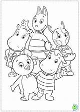 The Backyardigans coloring Page  DinoKidsorg sketch template