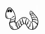 Inch Worm Coloring Pages sketch template